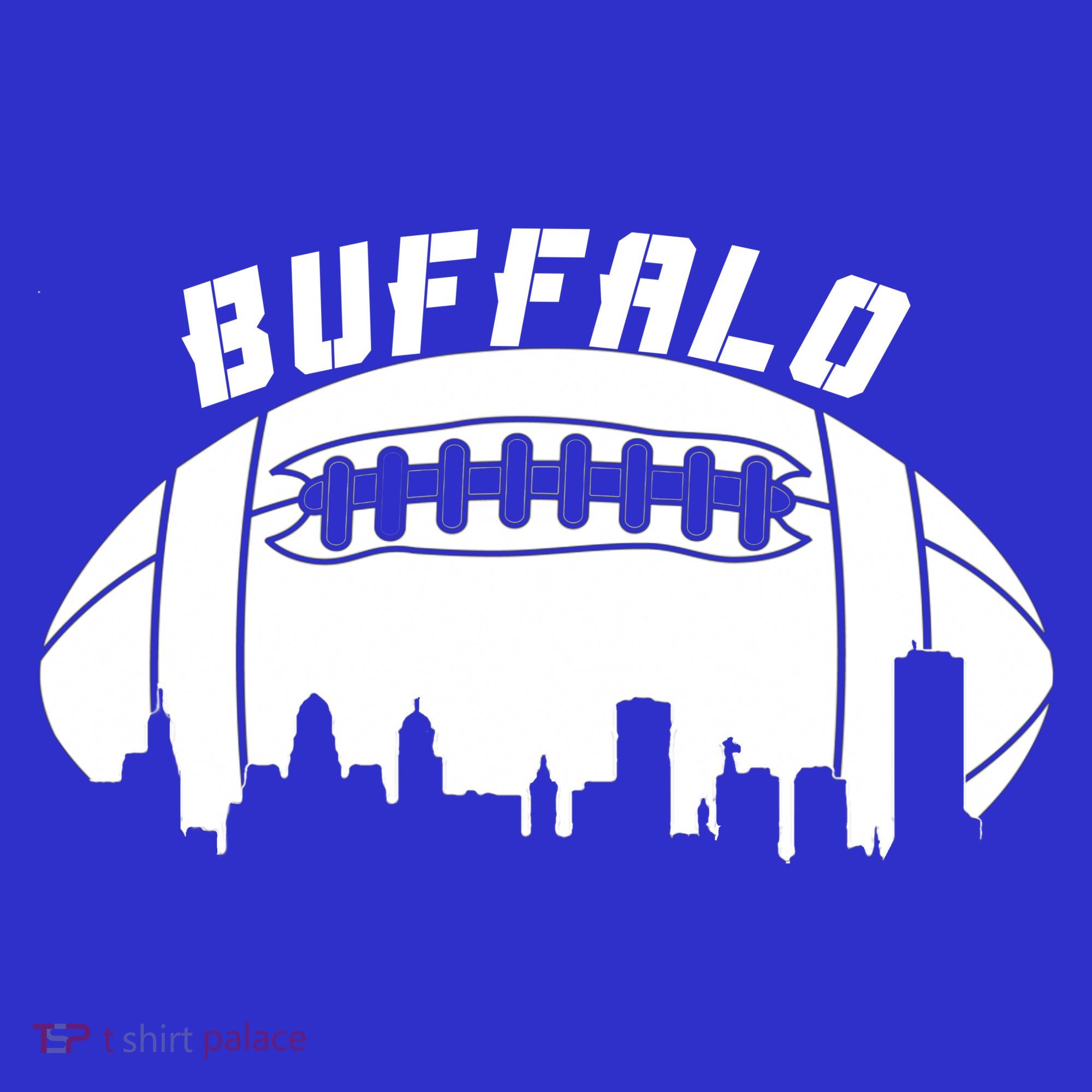 Buffalo Football City Skyline Mousepad