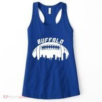 Buffalo Football City Skyline Women's Tank Top thumb 0