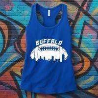 Buffalo Football City Skyline Women's Tank Top thumb 3