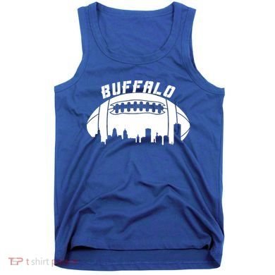 Buffalo Football City Skyline Tank Top