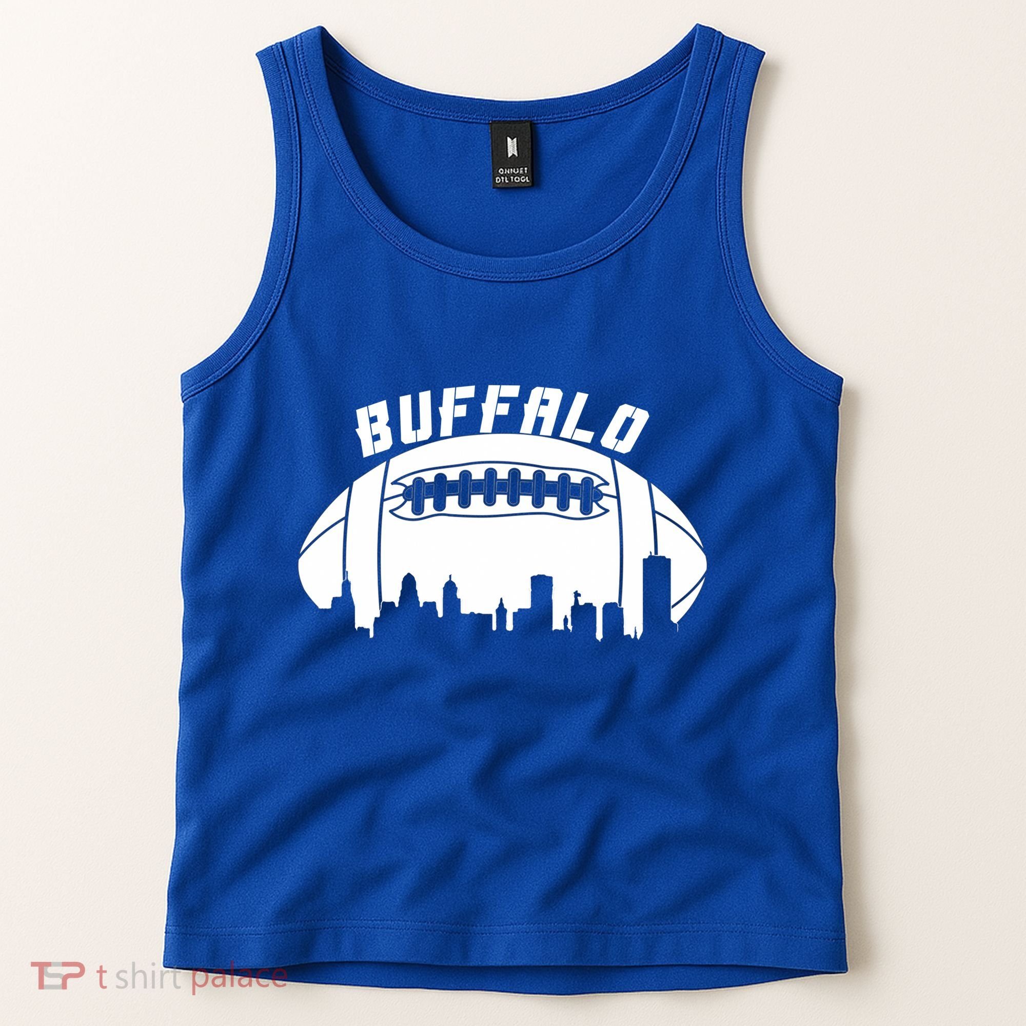 Buffalo Football City Skyline Tank Top