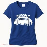 Buffalo Football City Skyline Women's T-Shirt thumb 0