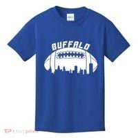 Buffalo Football City Skyline Kids T-Shirt thumb 0