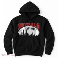 Buffalo Football Fan City Skyline Hoodie thumb 0