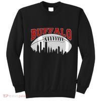 Buffalo Football Fan City Skyline Sweatshirt thumb 0