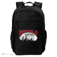 Buffalo Football Fan City Skyline Backpack thumb 0