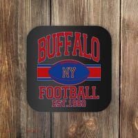 Buffalo New York Football Classic Logo Fan Coaster thumb 0