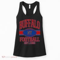 Buffalo New York Football Classic Logo Fan Women's Tank Top thumb 0