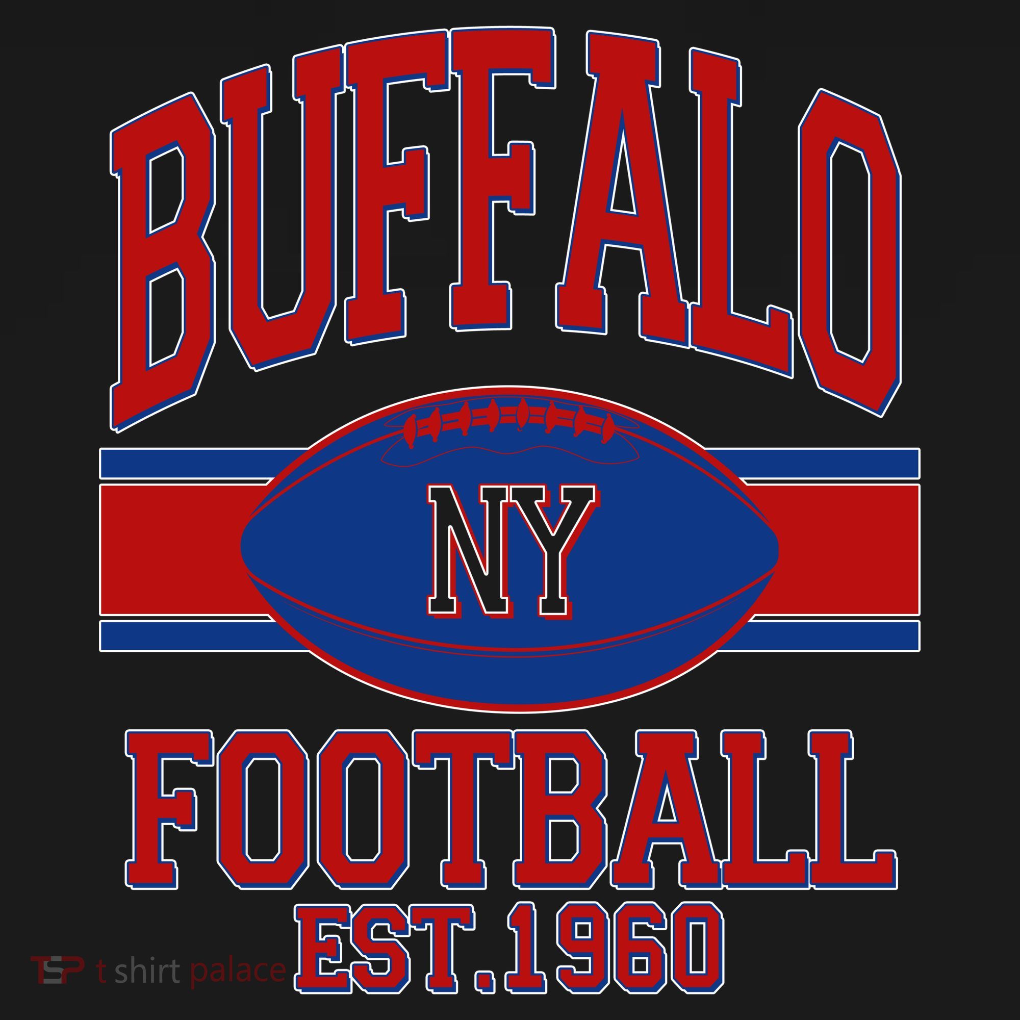 Buffalo New York Football Classic Logo Fan Women's Tank Top