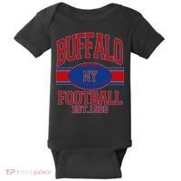 Buffalo New York Football Classic Logo Fan Baby Bodysuit thumb 0