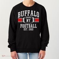 Buffalo NY Football EST 1960 Women's Sweatshirt thumb 0