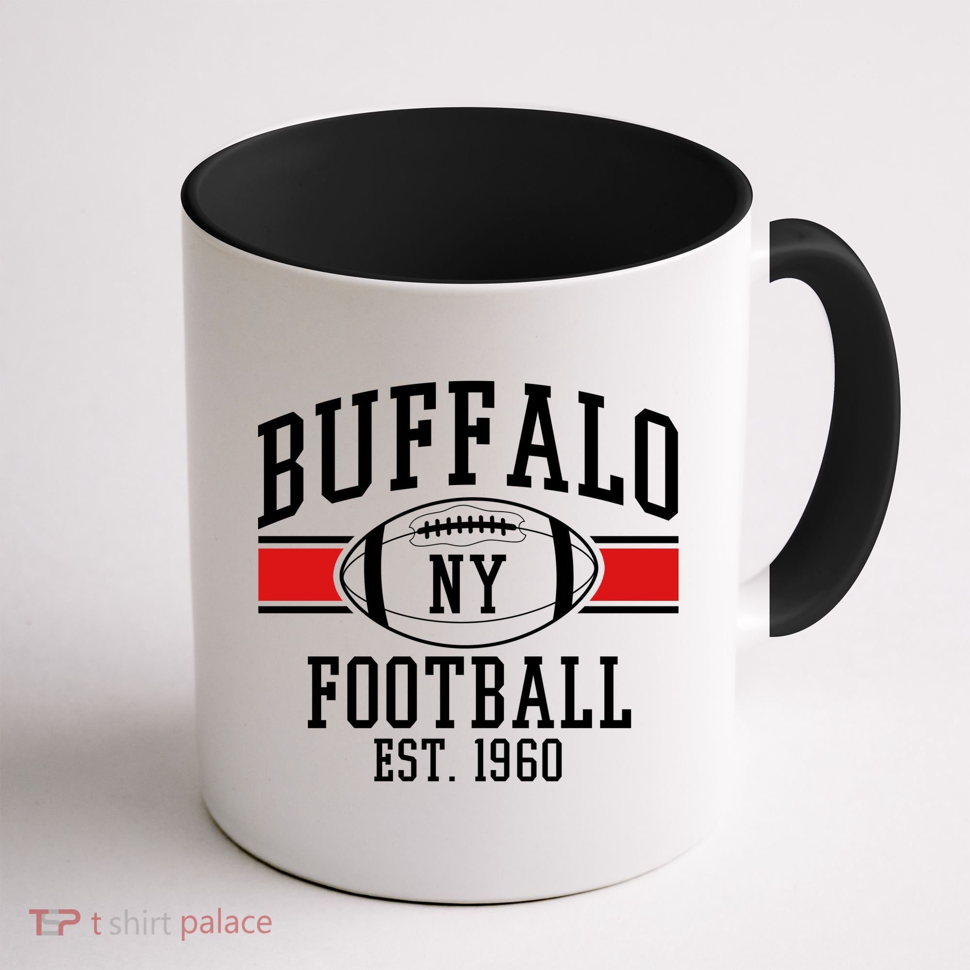 Buffalo NY Football EST 1960 Coffee Mug