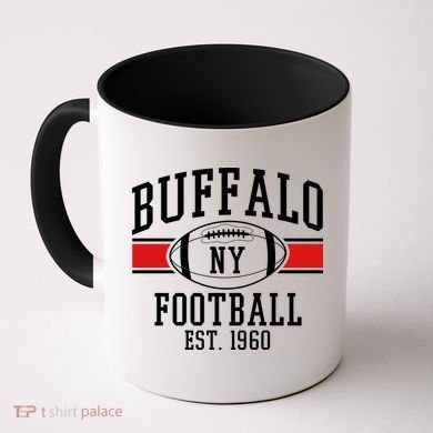Buffalo NY Football EST 1960 Coffee Mug