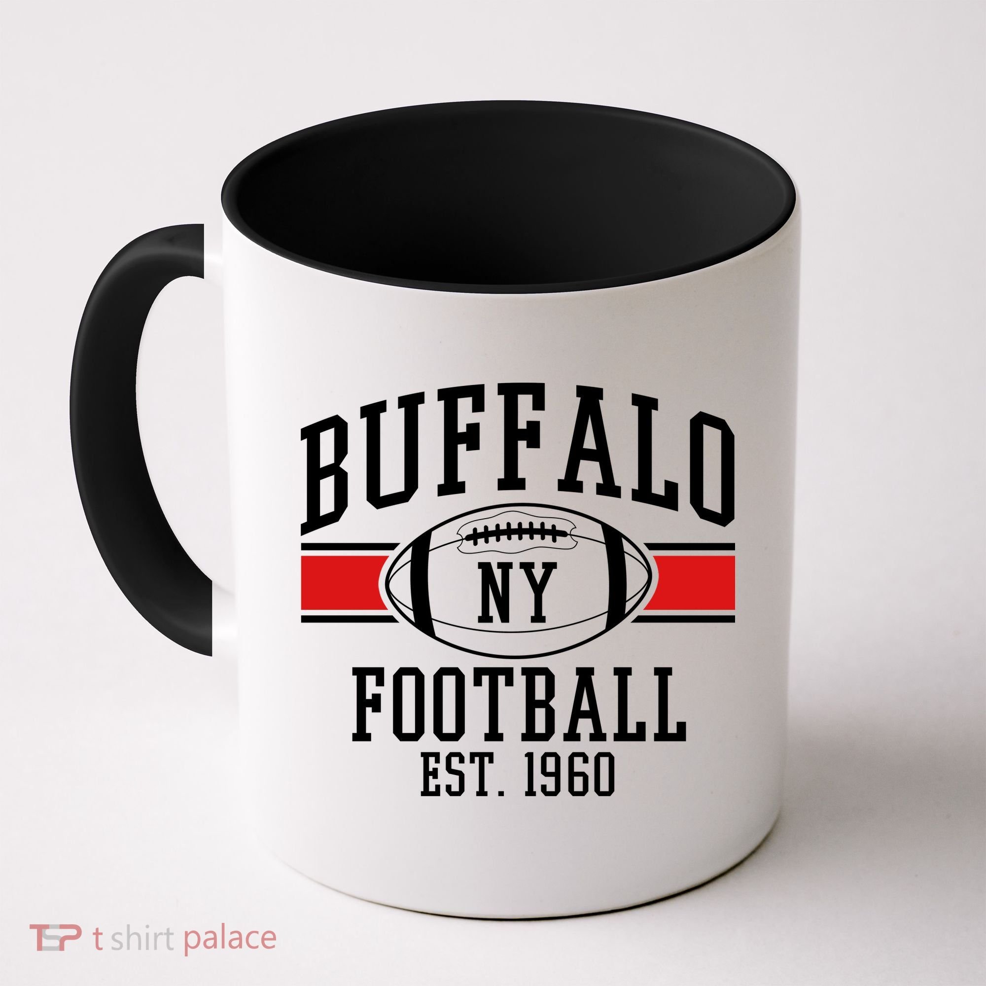 Buffalo NY Football EST 1960 Coffee Mug