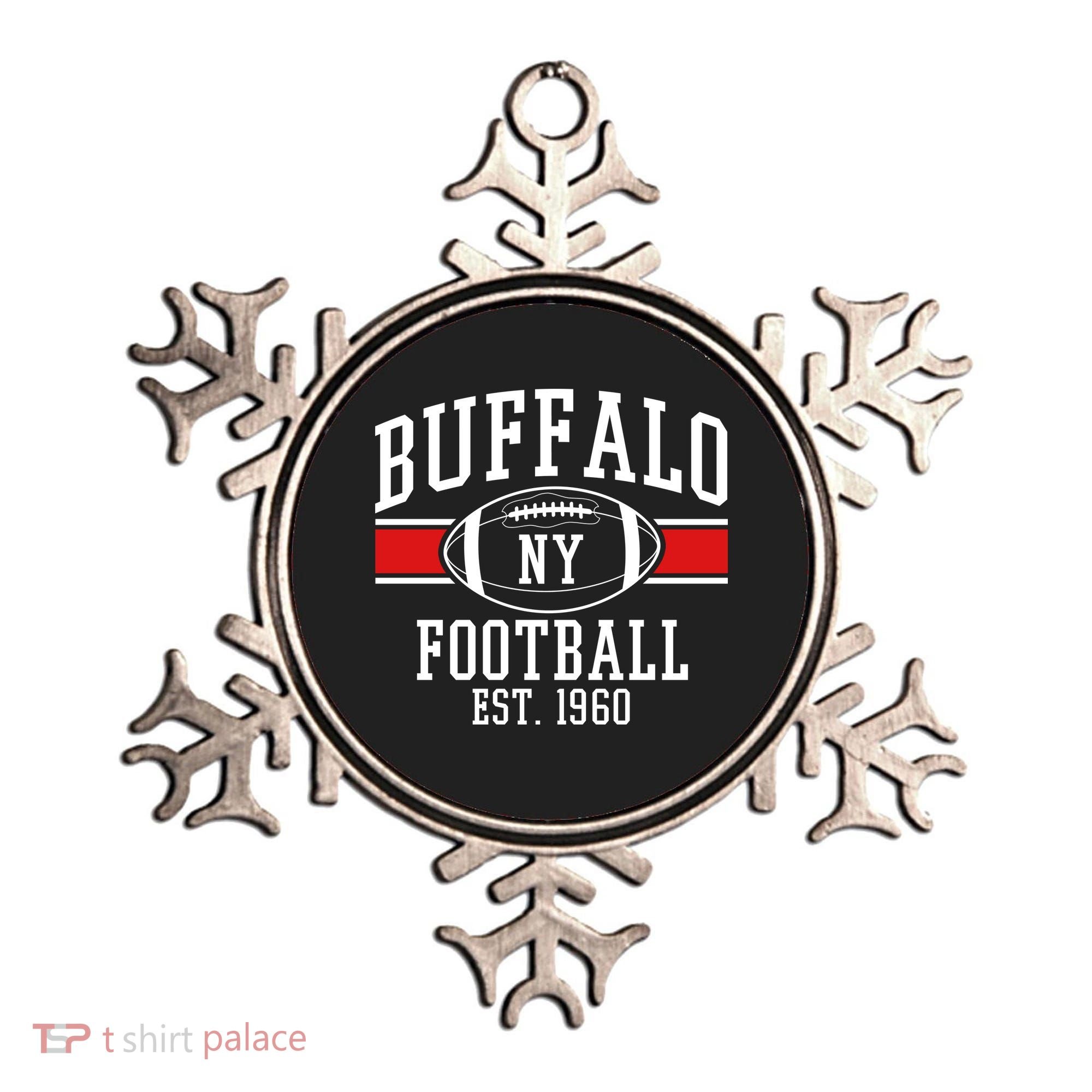 Buffalo NY Football EST 1960 Ornament