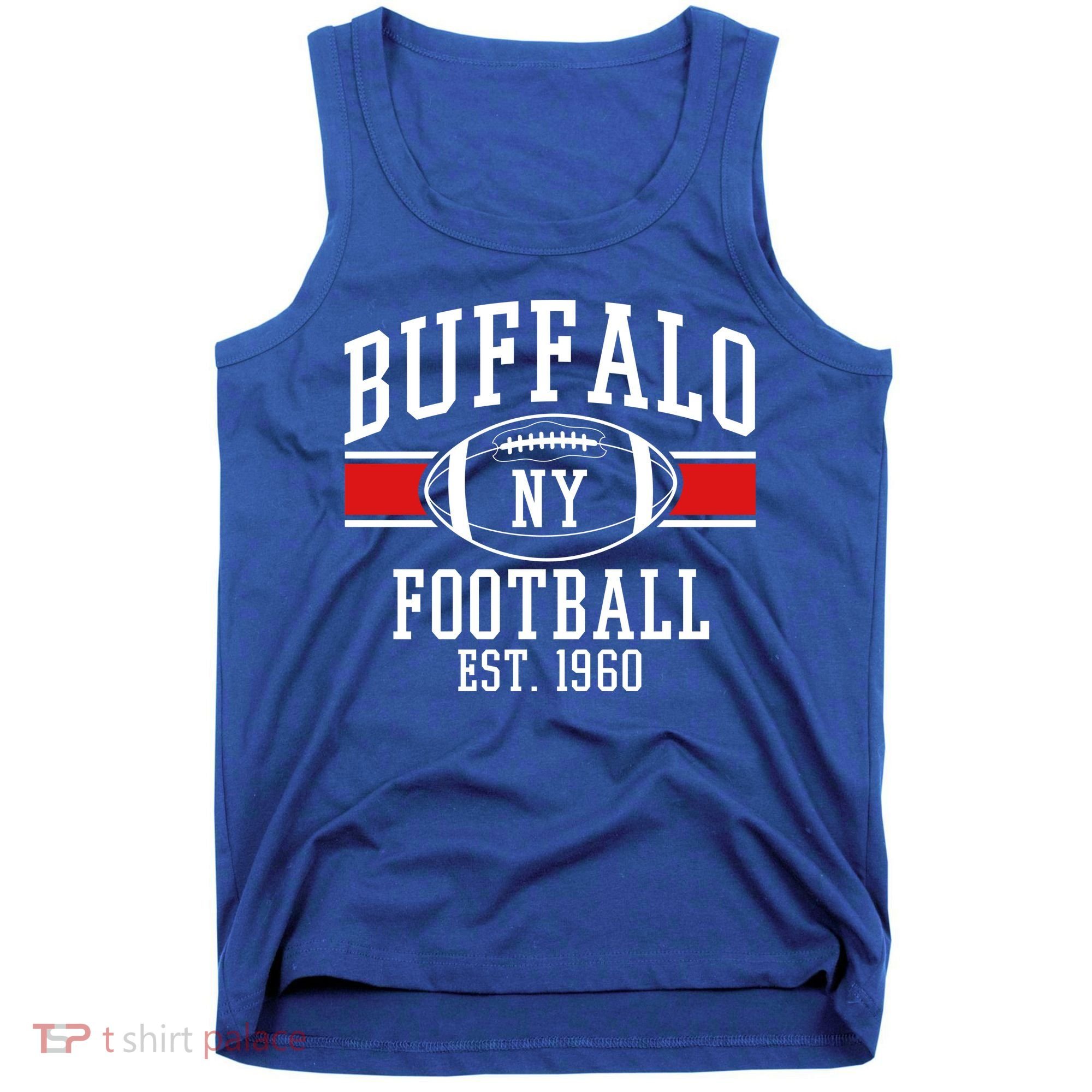 Buffalo NY Football EST 1960 Tank Top