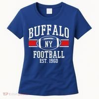 Buffalo NY Football EST 1960 Women's T-Shirt thumb 0