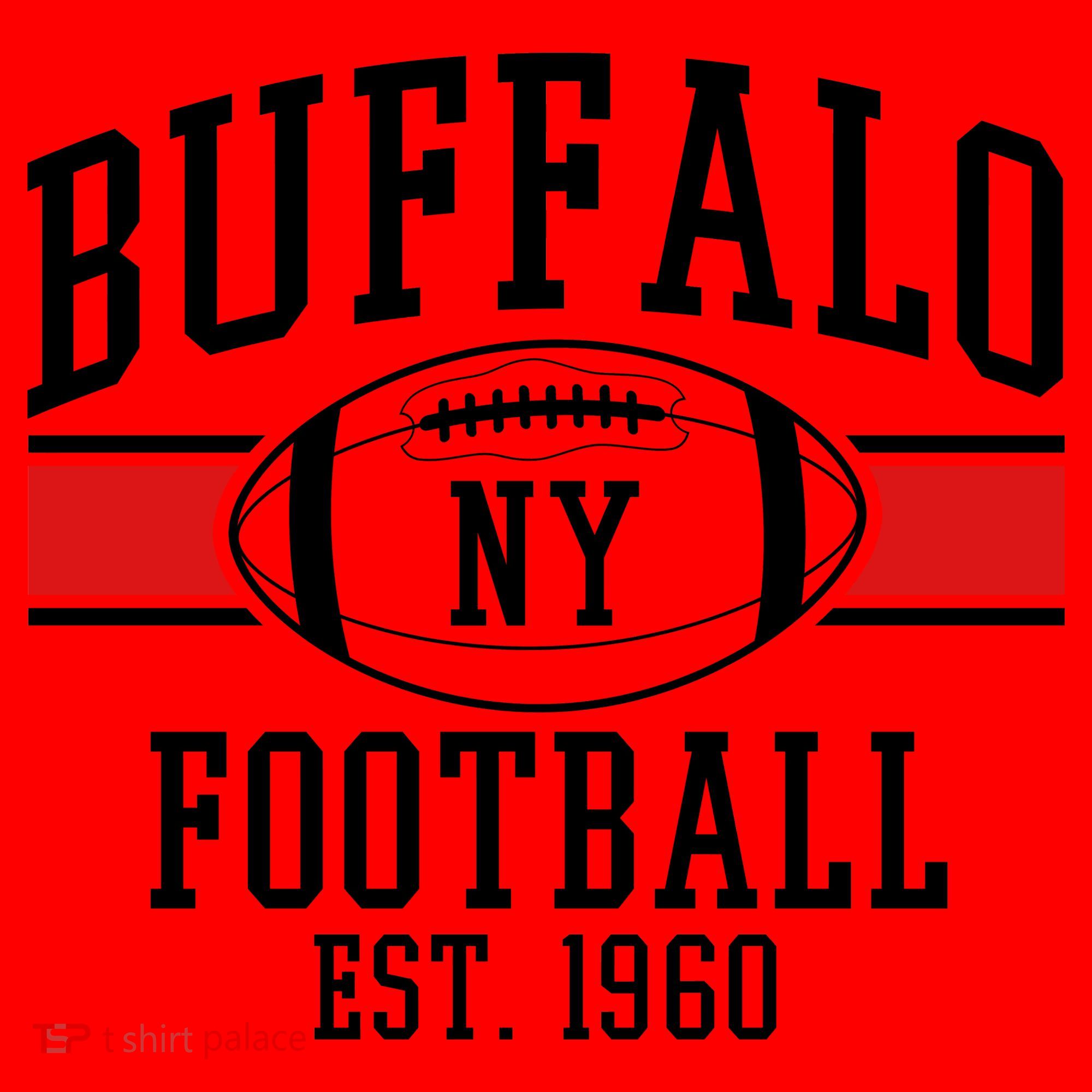 Buffalo NY Football EST 1960 Santa Hat