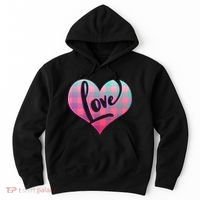 Buffalo Plaid Love Heart Valentines Day Hoodie thumb 0