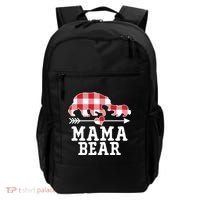 Buffalo Plaid Mama Bear Backpack thumb 0