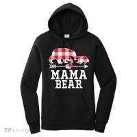 Buffalo Plaid Mama Bear Women's Hoodie thumb 0