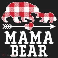 Buffalo Plaid Mama Bear Tumbler thumb 3