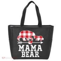 Buffalo Plaid Mama Bear Tote Bag thumb 0