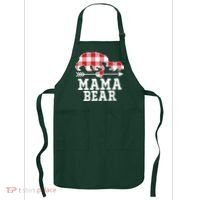 Buffalo Plaid Mama Bear Apron thumb 0