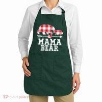 Buffalo Plaid Mama Bear Apron thumb 2