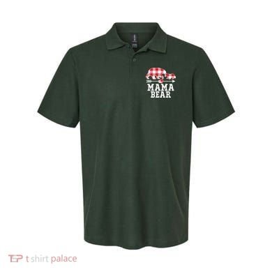 Buffalo Plaid Mama Bear Polo