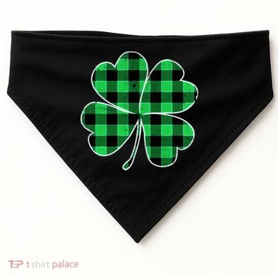 Buffalo Plaid Vintage Clover USA-Made Doggie Bandana