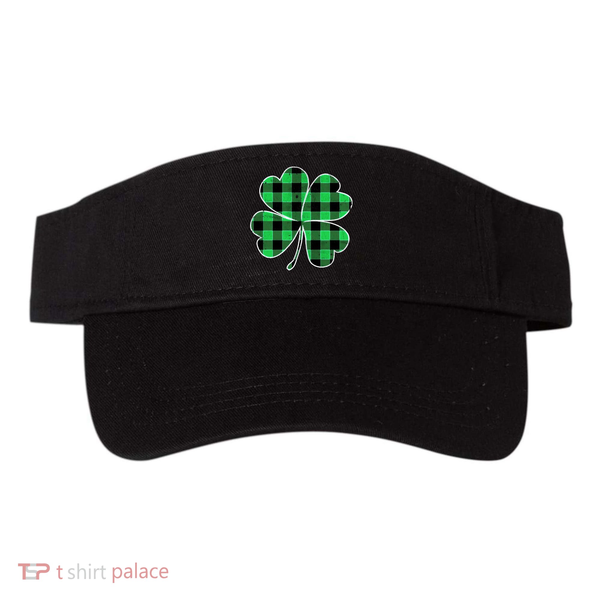 Buffalo Plaid Vintage Clover Visor
