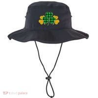 Buffalo Shamrock Plaid Irish Clovers Bucket Hat thumb 0