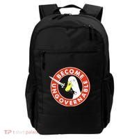 Become Ungovernable Goose Knife Funny Quote Backpack thumb 0