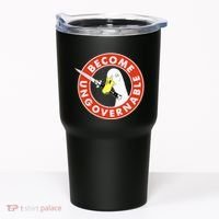 Become Ungovernable Goose Knife Funny Quote Tumbler thumb 0