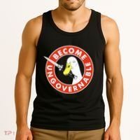 Become Ungovernable Goose Knife Funny Quote Tank Top thumb 3
