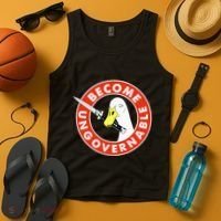 Become Ungovernable Goose Knife Funny Quote Tank Top thumb 4