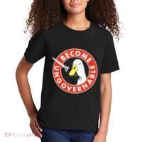 Become Ungovernable Goose Knife Funny Quote Kids T-Shirt thumb 2