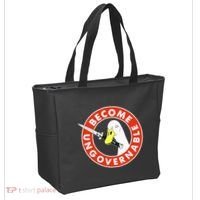 Become Ungovernable Goose Knife Funny Quote Tote Bag thumb 2