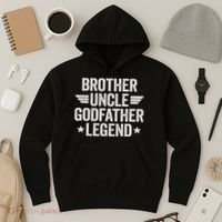 Brother Uncle Godfather Legend Hoodie thumb 3