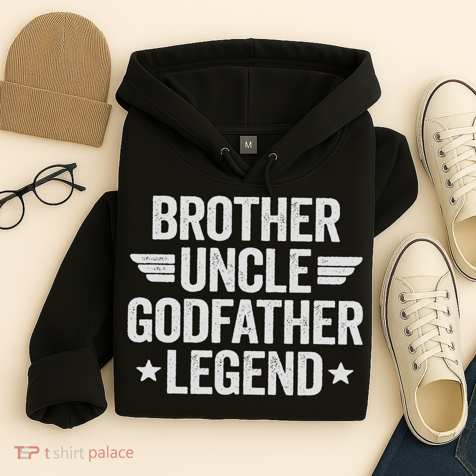 Brother Uncle Godfather Legend Hoodie