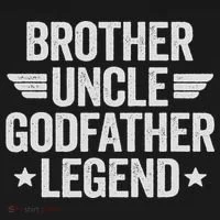 Brother Uncle Godfather Legend Bucket Hat thumb 4