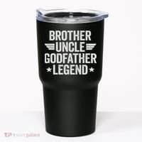Brother Uncle Godfather Legend Tumbler thumb 0