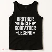Brother Uncle Godfather Legend Tank Top thumb 2