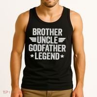 Brother Uncle Godfather Legend Tank Top thumb 3