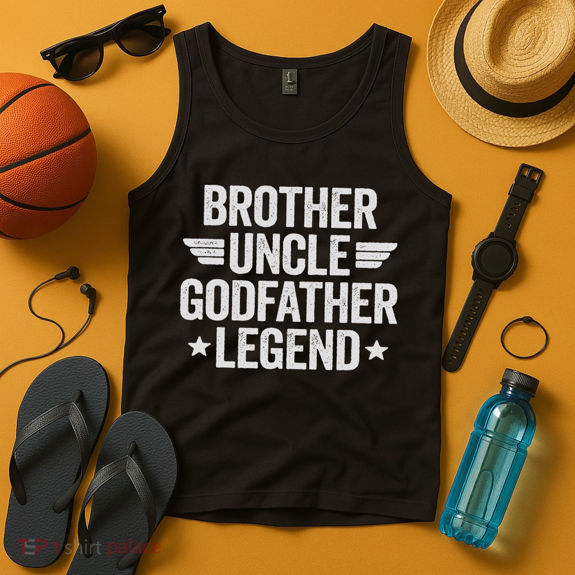 Brother Uncle Godfather Legend Tank Top