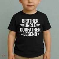 Brother Uncle Godfather Legend Toddler T-Shirt thumb 2
