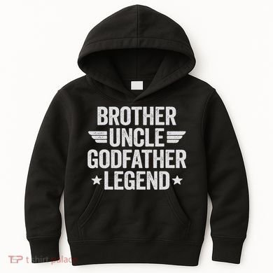 Brother Uncle Godfather Legend Kids Hoodie