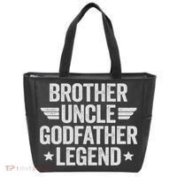 Brother Uncle Godfather Legend Tote Bag thumb 0