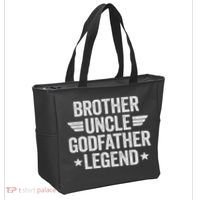 Brother Uncle Godfather Legend Tote Bag thumb 2